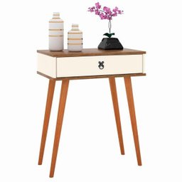 Aparador Dream Classic com Gaveta - Freijó/Off White Jalmac - 4