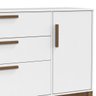 Cômoda Nature com Porta Matic Branco Eco Wood 19928 Quarto - 2