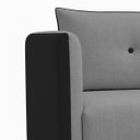 Ver imagem 5 de Poltrona Decorativa Aviv para Sala Escritório Recepção Luxo Linho Premium Easy Clean Corino Premium