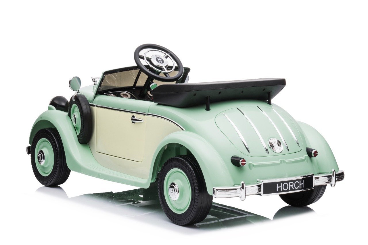 Mini Horch 930 V Verde Carro Elétrico Infantil A Bateria Para Crianças Motorizado Meninos Meninas Be - 4