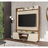 Home Maraú Tv até 55 Polegadas com 2 Portas e Prateleira Permobili - Off White/savana - 1