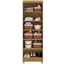Ver imagem 6 de Armário Multiuso 2 Portas 60cm Hebrom V01 Nature Brisa - Lyam Decor