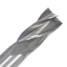 Fresa Topo Reto Hss - Med. 6mm - Haste Cilíndrica 4 Cortes - 2