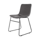 Ver imagem 2 de Cadeira Interlocutor Espanha Corino - Cor Preto - Pmd - 37002
