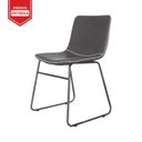 Ver imagem 3 de Cadeira Interlocutor Espanha Corino - Cor Preto - Pmd - 37002