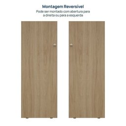 Mesa de Cabeceira Módulo 45x120 1 Porta Frame Cabecasa madeiramadeira Acácia/Arenas - 9