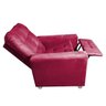 Poltrona Reclinavel Extensao E Estetica Madonna  Vermelho - 2