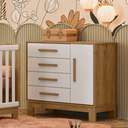 Ver imagem 7 de Conjunto de Guarda Roupa e Cômoda Villa Savana 3 Portas