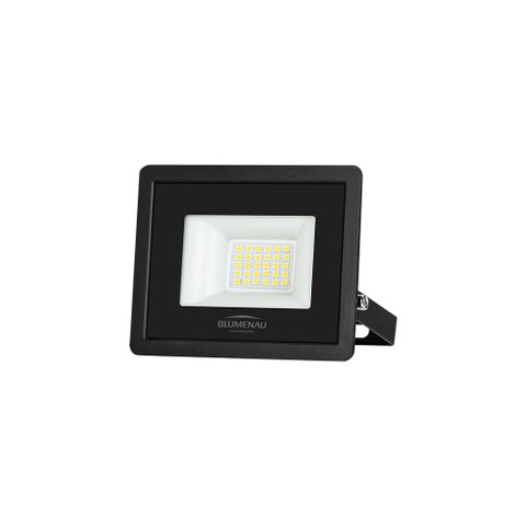 Refletor Blumenau Led Tech Pro 30w Preto Bivolt 6500k Luz Branca 79306000
