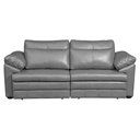 Ver imagem 7 de Sofá Decorativo Piece Bipartido Retrátil Sala de Estar 215cm Couro Cinza G58 - Gran Belo
