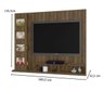 Painel para Tv Teixeira Carvalho Village Móveis - 2