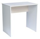 Ver imagem 1 de Escrivaninha Compacta 75cm Branca 100% Mdf