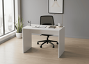 Ver imagem 4 de Escrivaninha Compacta 75cm Branca 100% Mdf