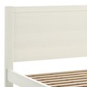 Ver imagem 5 de Cama Casal Queen 160cm Madeira Maciça Lazio Branco F07 - Mpozenato