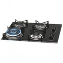Ver imagem 1 de Fogão Cooktop Fischer 4 Bocas Tripla Chama 9788-12916