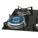 Ver imagem 3 de Fogão Cooktop Fischer 4 Bocas Tripla Chama 9788-12916