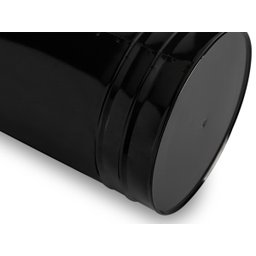 Porta guarda-chuvas preto em aço galvanizado 40 x 17 cm - 3