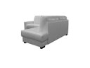 Ver imagem 5 de Sofá de Couro Canto Marrocos 2 Lugares com Chaise Direita Branco Pigmentado - Mempra Design