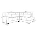 Ver imagem 7 de Sofá de Couro Canto Marrocos 2 Lugares com Chaise Direita Branco Pigmentado - Mempra Design
