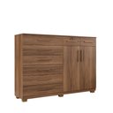 Ver imagem 1 de Cômoda New Triunfo 8 Gavetas 2 Portas 2 Prateleiras com Sapateira - Benetil