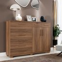 Ver imagem 4 de Cômoda New Triunfo 8 Gavetas 2 Portas 2 Prateleiras com Sapateira - Benetil