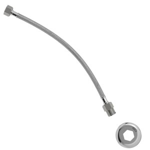 Ligação Flexível Malha de Aço 40cm Cromado - 4607.c.040 - Deca