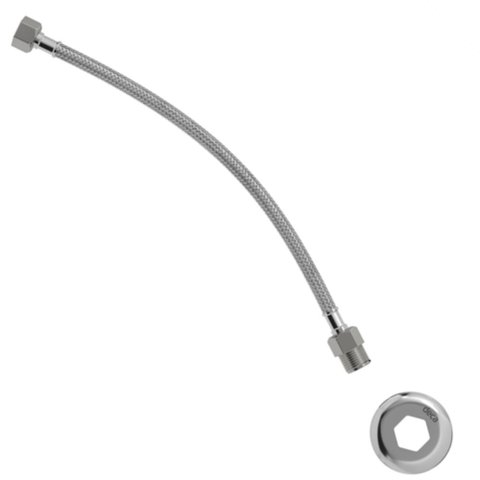 Ligação Flexível Malha de Aço 40cm Cromado - 4607.c.040 - Deca