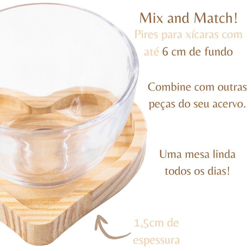 Louça Café da Manhã Mesa Posta Conjunto Xícara Chá Completo - 4