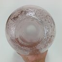 Ver imagem 4 de Vaso Decorativo Vidro Lilás Grande 39x19x14cm