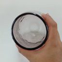Ver imagem 5 de Vaso Decorativo Vidro Lilás Grande 39x19x14cm