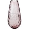 Vaso Decorativo Vidro Lilás Grande 39X19X14Cm - 1