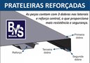 Ver imagem 6 de Estante Aço 6 Prateleiras com reforço 30cm 15kg/prateleira cor Cinza