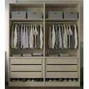Ver imagem 2 de Guarda-roupa Modular 4 Portas 6 Gavetas 1011 Ilan Carvalho