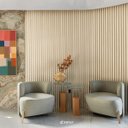 Ver imagem 3 de Painel Waves 155 Santa Luzia Br 15cm - Champanhe - Champanhe Único