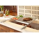 Ver imagem 2 de Grelha Inox para Churrasco com Coletor de Gordura e Chapa Auxiliar