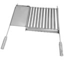 Ver imagem 4 de Grelha Inox para Churrasco com Coletor de Gordura e Chapa Auxiliar