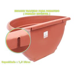 Vasinho Pequeno Parede Cerâmica Meio Vaso Flor Kit 100 Und - 3