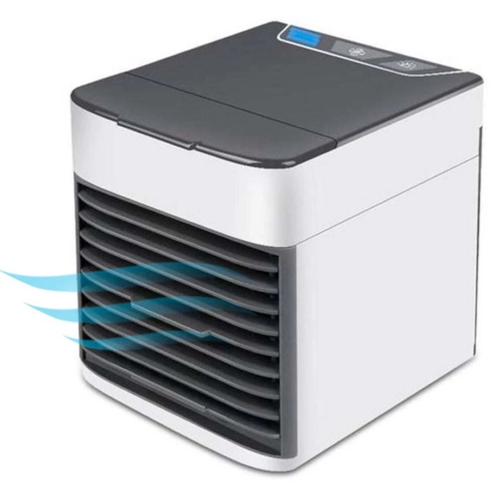 Mini Ar Condicionado Portátil Arctic Air Cooler Umidificador Climatizador Luz Led Umidifica Ventila - 3