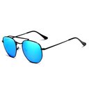 Ver imagem 1 de Óculos de Sol Hexagonal de Aço Inoxidável Proteção Uv400