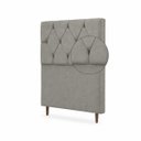 Ver imagem 5 de Cabeceira para Cama Solteiro Estofada ,088 ,Mts Zoe Vilajo: Suede Camurça