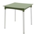 Ver imagem 1 de Mesa Tramontina Diana Verde Oliva 70cm em Polipropileno Pernas de Alumínio