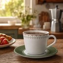 Ver imagem 2 de Kit Xícara 185ml e Pires Zenith Porcelana Tramontina