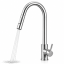 Ver imagem 2 de Torneira Gourmet Monocomando Misturador Prata 3 Jatos Extensivel Quente e Frio
