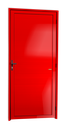 Ver imagem 1 de Porta Alumínio Lambril e.Vermelho 70 Brimak