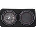 Ver imagem 1 de Subwoofer Caixa Selada Passiva Kicker CompRT 10" Pol 4 Ohms 400Rms 43TCWRT104