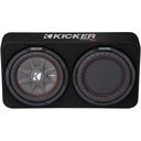 Ver imagem 2 de Subwoofer Caixa Selada Passiva Kicker CompRT 10" Pol 4 Ohms 400Rms 43TCWRT104