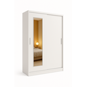 Ver imagem 1 de Guarda Roupa 2 Portas Correr Espelho 1,20m Roupeiro