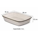 Ver imagem 2 de Jogo com 6 Travessas Refratárias Oxford Tango Maresia 1,4l 28x18x5,5cm
