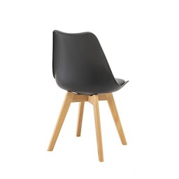 Kit 4 Cadeiras Saarinen Wood com Estofamento Várias Cores - 12