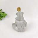 Ver imagem 4 de Enfeite Estátua Pai E Filho 11X8X6Cm Cinza Barroco